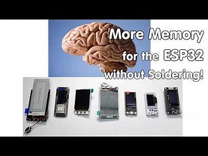 #222 More Memory for the ESP32 without Soldering (How-to adapt partition sizes)