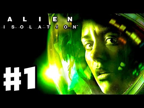 Alien: Isolation - Gameplay Walkthrough Part 1 - Ripley Intro with Facecam! (PC, PS4, Xbox One)