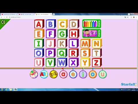 Starfall® ABCs | Full Alphabet, A to Z | Learn English Phonics
