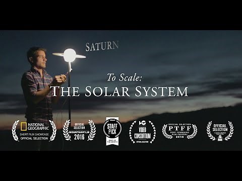 To Scale: THE SOLAR SYSTEM