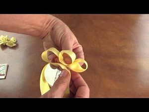 How to Make a Floral Bow