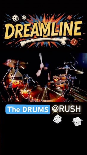 ‪@rush‬ DREAMLINE #neilpeart #rush #drums