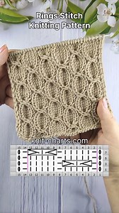 49K views · 545 reactions | Rings Stitch Knitting Pattern #cablepatterns #cablestitch #knittingpattern | Free Knitting Patterns | Facebook