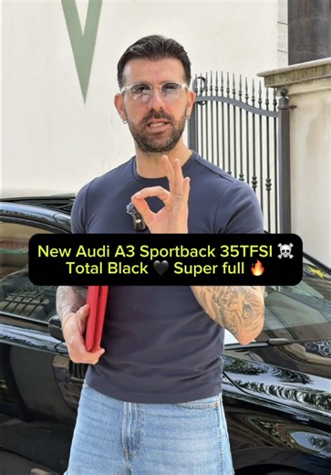 Audi A3 Sportback 35 TFSI 150 CV Total Black KM Zero
