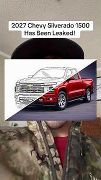 2027 Chevy Silverado 1500 Leaked! #chevy