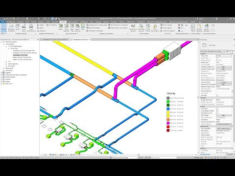 Revit 3D Color Fill Legend MEP