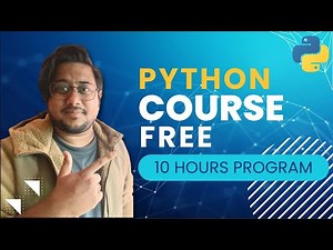 Master Python for Free Learn Python in 10 Hours The Best Free YouTube Course | Satyajit Pattnaik