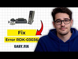 How to Fix Xfinity Box Error RDK-03036 2026 (Full Guide)