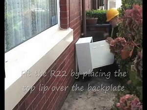 Gas meter box repair - Clip on R22 Repair Door and Frame