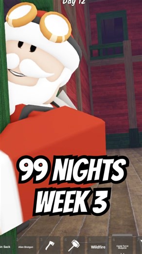 Something Is WRONG With Santa - Week 3 Update New Cutscene #99nights #roblox