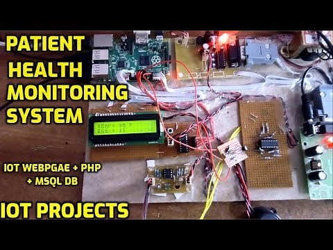 IOT Projects : Patient Health Monitoring System Using Raspberry Pi
