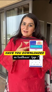 554K views · 11K reactions | The official UIDAI mAadhaar app is the...