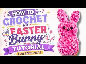 How To Crochet An Easter Bunny Tutorial | Crochet Bunny DIY
