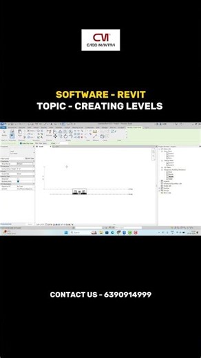 Revit Tutorial | Creating Levels (Beginner Friendly)
