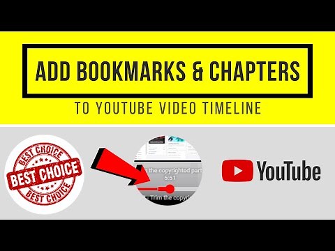 How to Add Chapters and Bookmarks to Timeline in YouTube Videos - July 2020 - Best Method