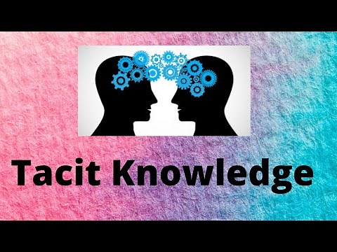 Tacit meaning | tacit knowledge ,their definition and example