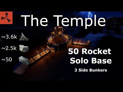 The Temple - Strongest Solo Base in Rust