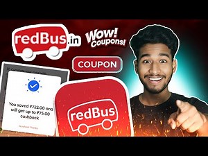 🚌 RedBus Coupon Code Today 2025 | Flat ₹700 OFF 💥 Best Bus Ticket Deals 🔥
