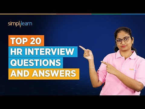 Top 20 HR Interview Questions and Answers | 20 Most Asked HR Interview Questions 2026 | Simplilearn
