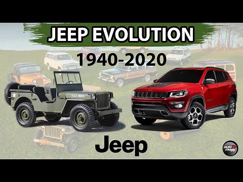 Jeep history and evolution | 1940 - 2020 | The pioneer of SUVs