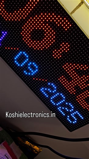 2.3K views · 148 reactions | #led #clock #p5 #ledclock | Koshi electronics | Facebook