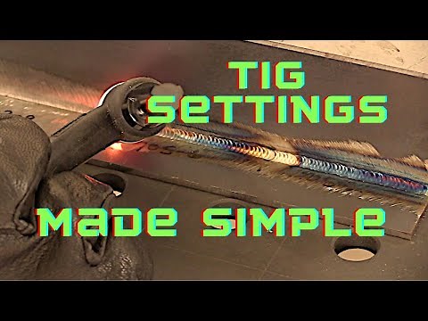 Simple TIG Settings PrimeWeld 225