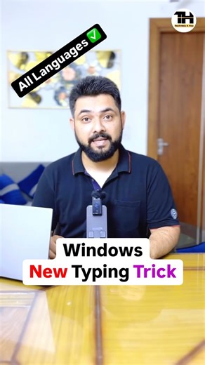 33K views · 2.6K reactions | Windows New typing trick | Now speedily type in any language ✅ . . #reels #instareels #instagood #keys #keyboard #typing #laptop #tips #tricks #pc #keyboard #autocorrection #english #tech #techno #techreview #technology #techindia #techtools #dailyhacks #techhelp4you #techreels #instareels | TechHelp 4 You | Facebook