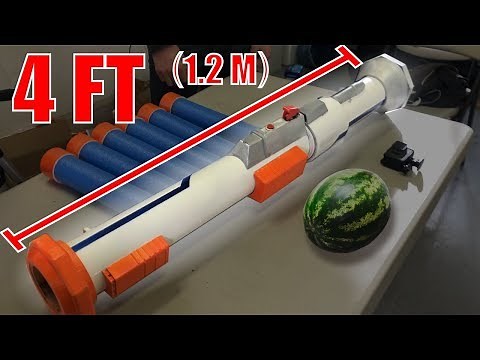 NERF Rocket Launcher!!