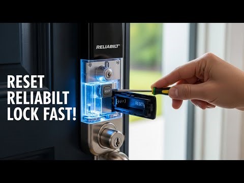 How to Reset Reliabilt Electronic Deadbolt | Step-by-Step Factory Reset Guide