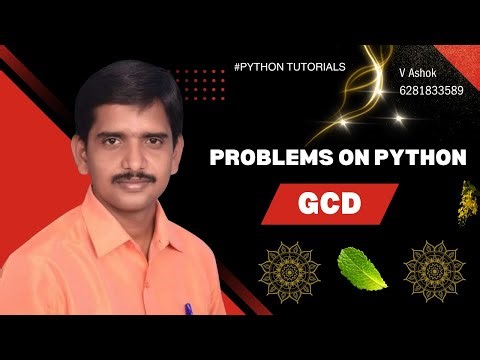 🎓 Python GCD Program Using Method | Learn Function-Based GCD Logic