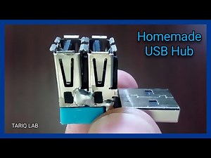 How To Make a USB Hub At Home | Homemade Multiple USB Port
