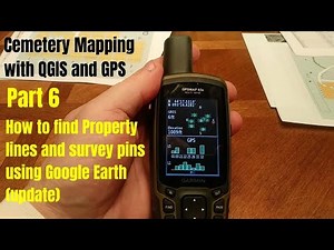 PART 6: UPDATE; How to Find Property Lines and Survey Pins using Google Earth and Plat Map | GPS