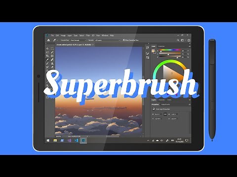 Superbrush: Turn your Android device into a drawing tablet for Windows