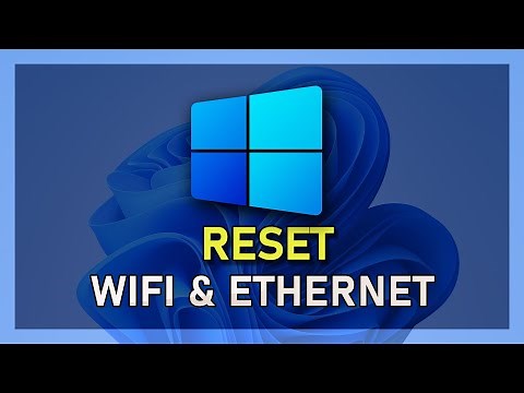 Windows 11 - How To Reset Wifi & Ethernet Network Adapter
