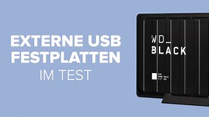 Externe USB-Festplatten: 2,5- und 3,5-Zoll im Test
