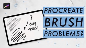 Procreate Brush Problems (7 ways to fix brushes!) — Color with Kendi: Procreate Tutorials   Brushes