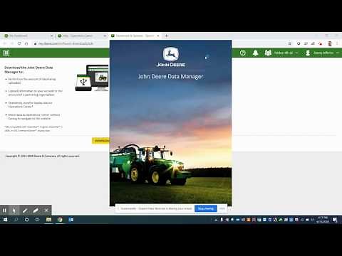 Using John Deere Data Manager & Data Manager Compatability