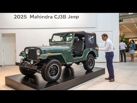 2025 Mahindra CJ3B Jeep – New Look, New Design & Crazy Features Revealed! 😱💥