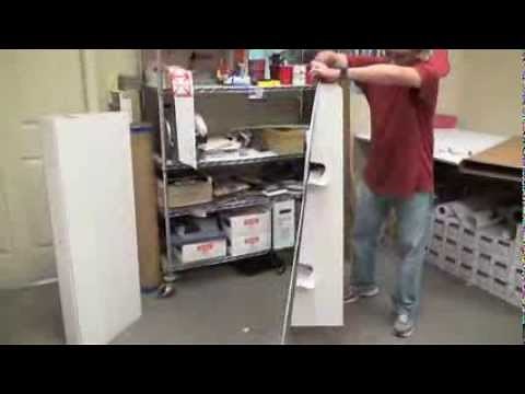 Easel assembly instructions for your Cardboard Standup Cutout Prop