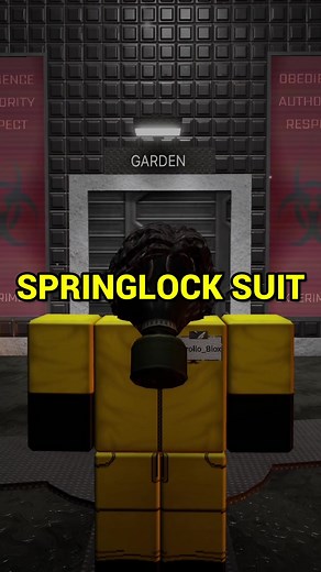 Springlock Suit Update in The Viral Experiment Roblox Game