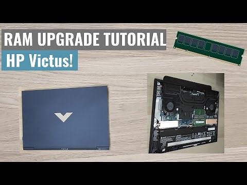 RAM Upgrade DIY Tutorial. The reason why you need to upgrade your RAM? HP Victus, 16GB RAM.