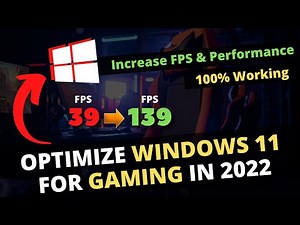 How To Optimize Windows 11 for Gaming (2023) - Increase FPS & Performance