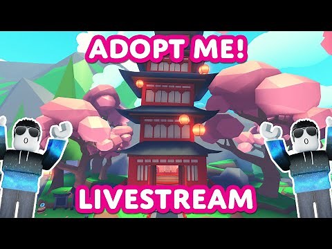 🧊 ADOPT A SAKURA SPIRIT! 🧊 Cherry Blossom Adopt Me Livestream!