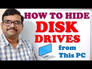HOW TO HIDE DISK DRIVES IN THIS PC / MY COMPUTER || REGISTRY HACKS