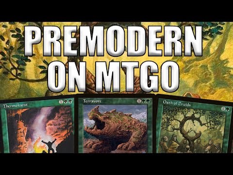 PREMODERN landed on MTGO! We play Terravore Ponza Oath in the new leagues.