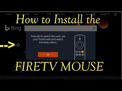 How to Install the FireTV Mouse on your Amazon Fire Device