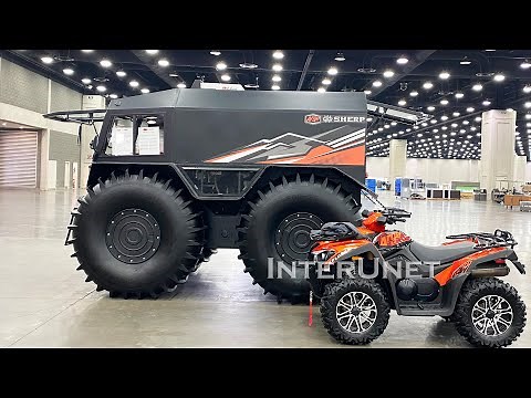 2022 Sherp ATV - the most off-road capable vehicle