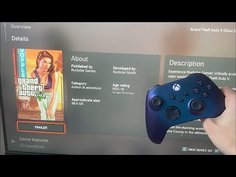 How to download Grand theft auto V Xbox series S/X version for free using Xbox Game Pass