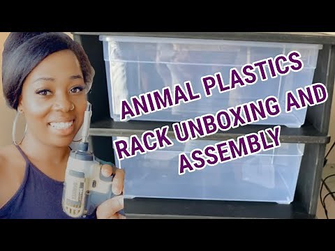 Animal Plastics Rack Unboxing and Assembly | Rack Review | Ball Python Breeding | Precious Pythons