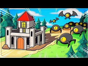 Defending my MOVING CASTLE from millions of enemies